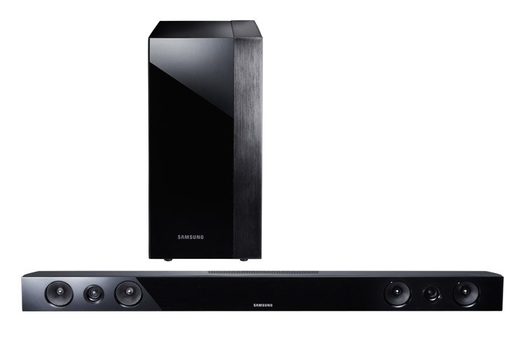 三星(samsung) hw-f450 无线蓝牙 壁挂音响 黑色