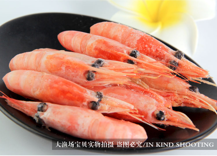 岛礼 新鲜北极熊牌北极虾 5kg/ 箱 味道鲜美 天然海鲜 【大渔场】