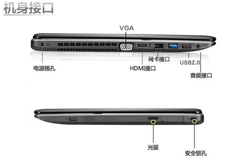 华硕(asus)y483ld4030 14英寸笔记本电脑 i3-4030 4g 500g 2g独显