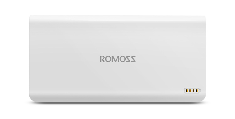 罗马仕(romoss)sense6加量版超智能 20000毫安移动电源充电宝(白色)