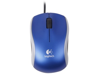 罗技（Logitech）910-001855 M125鼠标（蓝色）