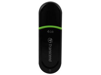 创见（Transcend）JetFlash300 U盘（炫黑）（4GB）