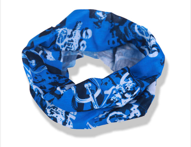 户外无缝魔术头巾 男女骑行面巾 多功能防风围脖 2条装(a16)【图片 价