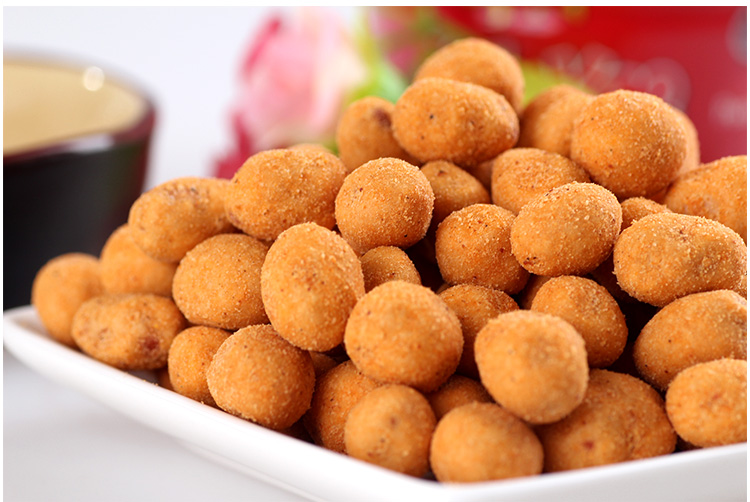 泰国进口 大哥牌鸡味花生豆230g/罐