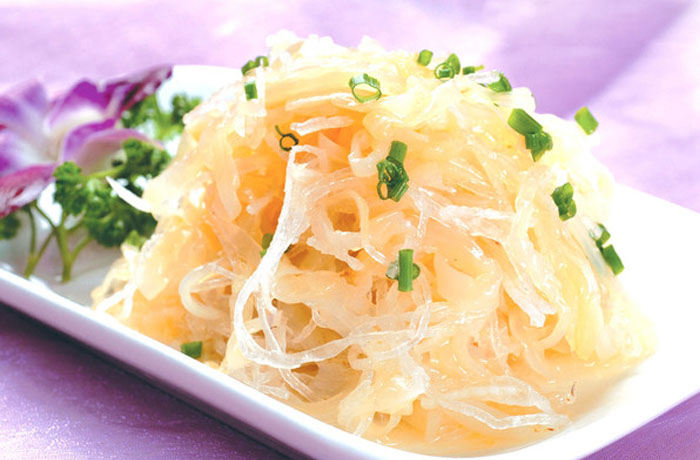 绿万家 调味海蜇丝 150g/袋 芥末味 海蜇 大连海鲜 【大渔场】