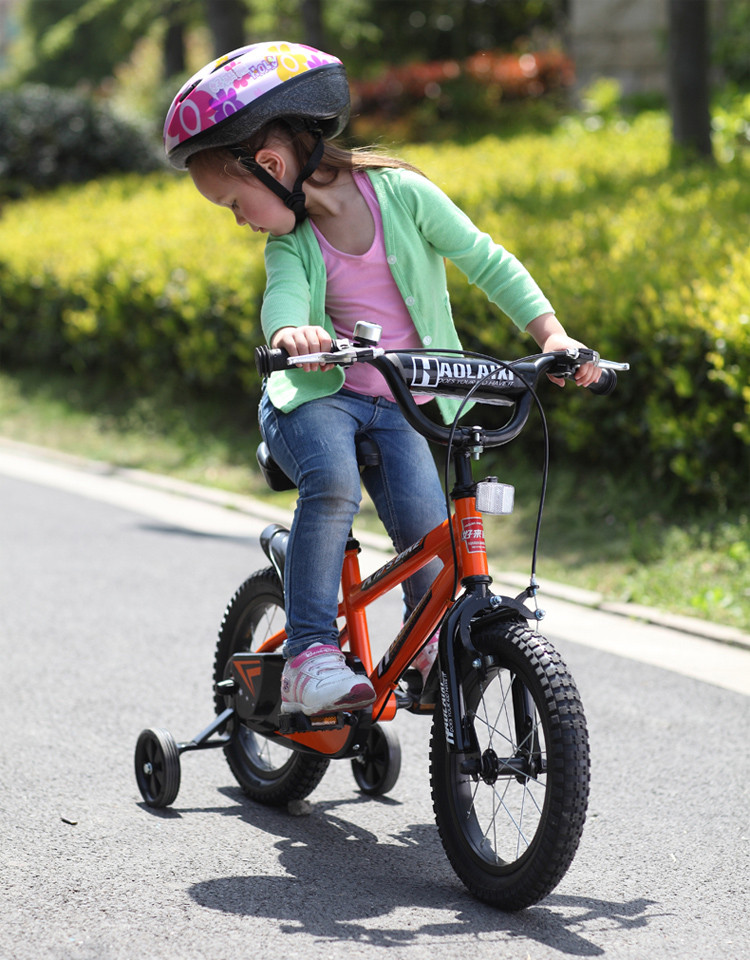 麦宝创玩 儿童自行车14/16寸山地车单车脚踏车男女款糖果色童车(333