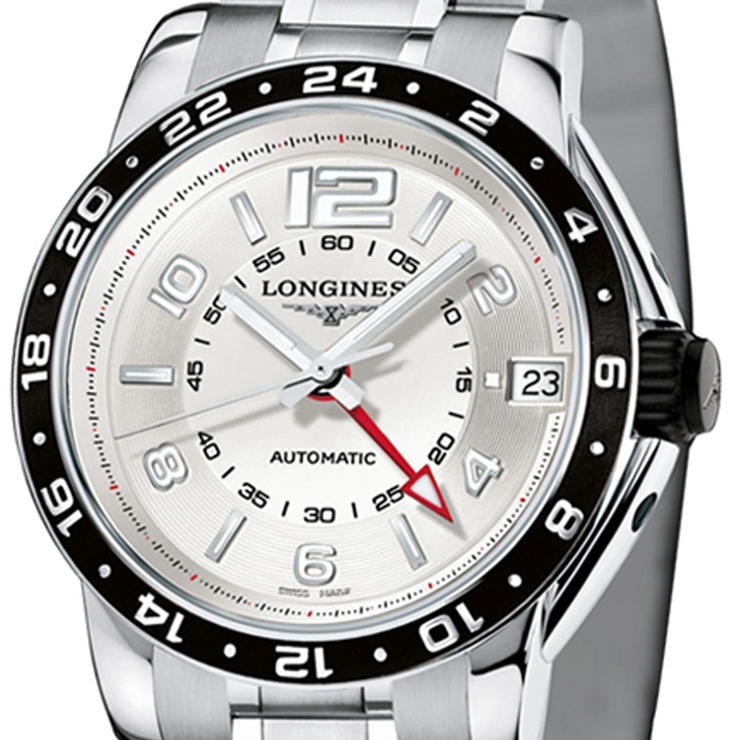 浪琴longines 海军上将系列机械男表 l3.668.4.76.