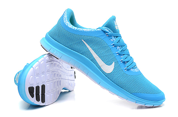 耐克free赤足休闲男子运动鞋跑步鞋580393-600(580393-007深蓝白 40)