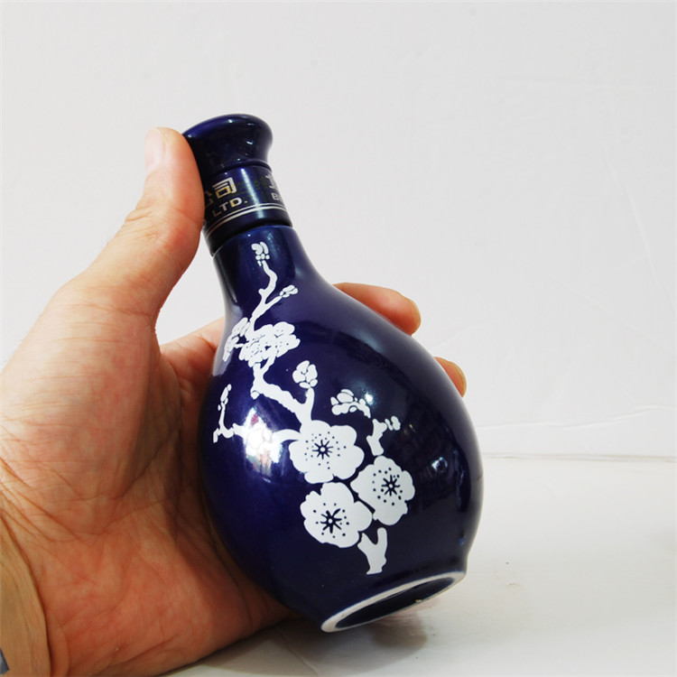 红星 蓝花瓷 小酒版 清香型 46度 100ml*9瓶装出售