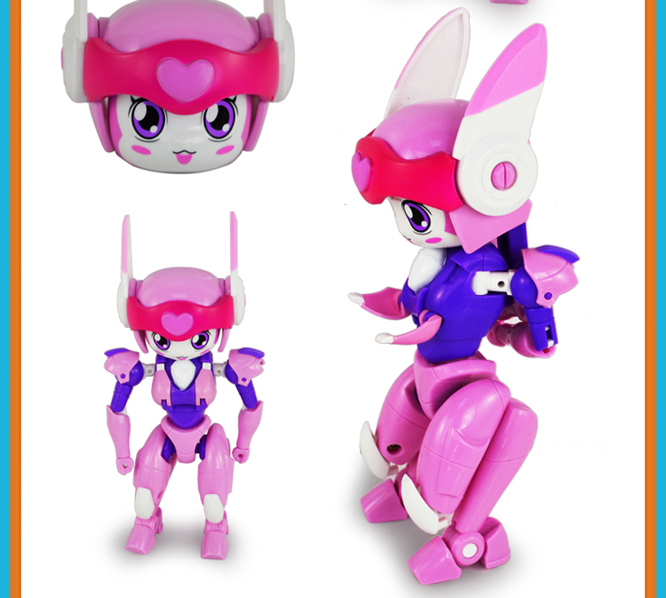 艾力达指令宝贝 dx战斗指令机合体套装儿童动漫玩具(红宝蓝宝dx战斗