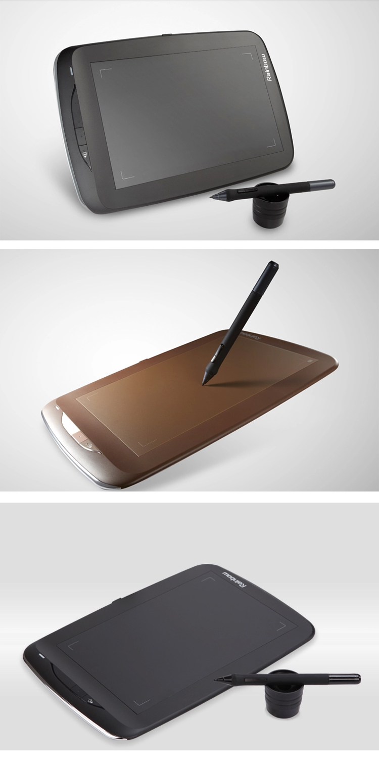 友基(ugee)rainbow3 chocolate 手绘板 数位板 2048级压感(咖啡色)