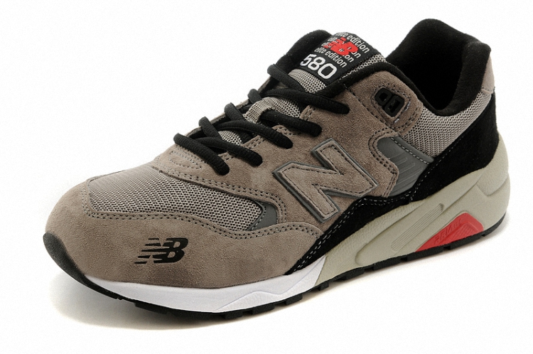 new balance新百伦 mrt580系列男鞋女鞋复古鞋休闲情侣跑步鞋(棕紫 39
