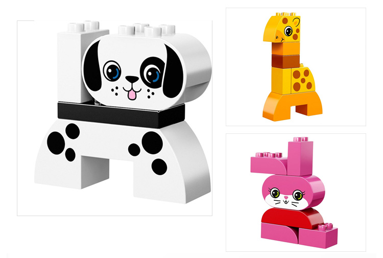 乐高lego*拼装积木玩具德宝创意系列动物组l10573专柜*