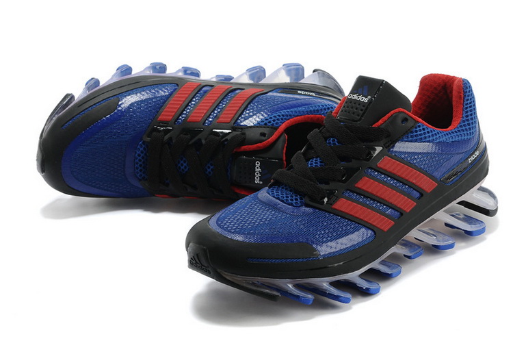 adidas阿迪达斯 刀锋战士跑鞋 男女运动休闲情侣鞋 8287(黑银草绿 42)