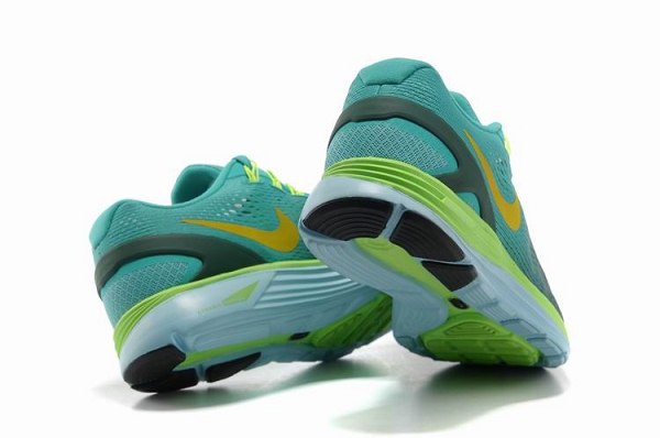 耐克lunarglide  4登月四代运动慢跑步鞋男女鞋网面(灰桃红 37.5)