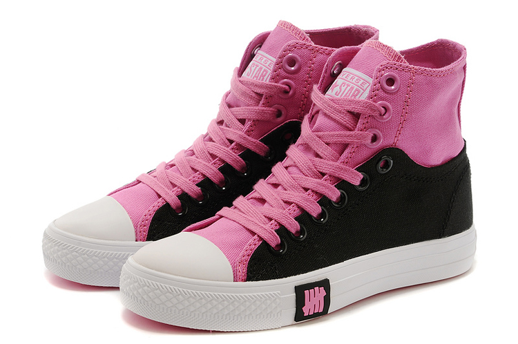 converse/匡威 帆布男女鞋 高帮情侣2014新品双层双色鞋中鞋板鞋(黑红