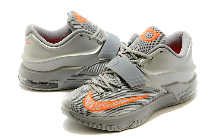 *耐克杜7篮球鞋kd vii杜兰特7代篮球鞋kd7独立日(白金 42)