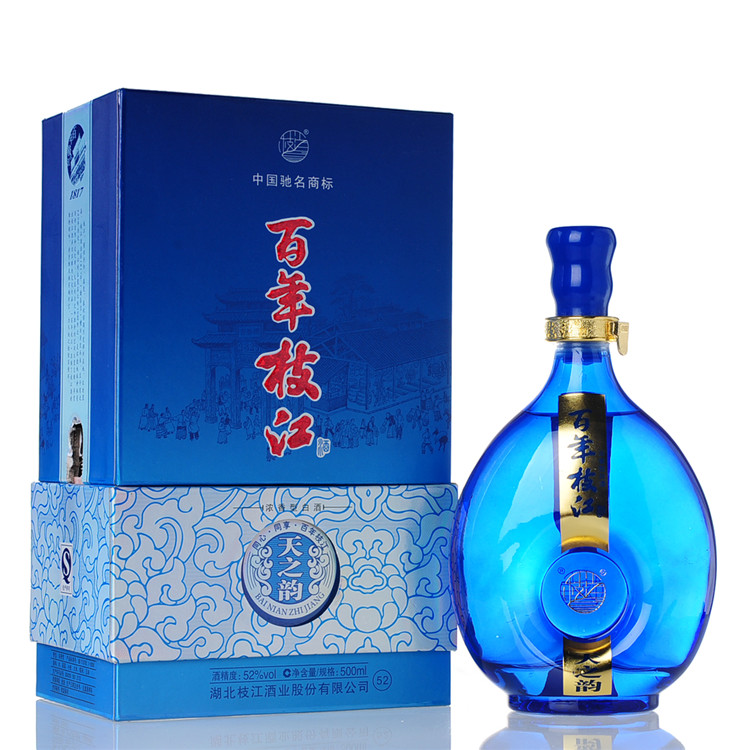 购酒网 枝江 天之韵 52度500ml 浓香型白酒 *酒水