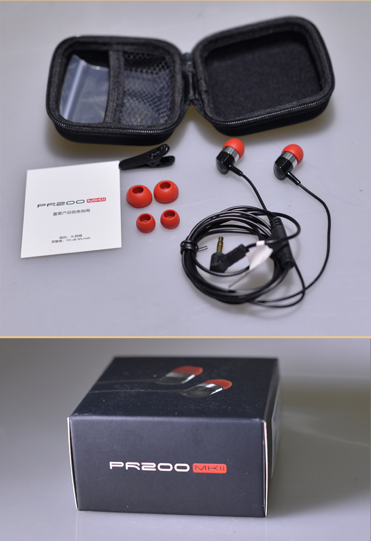 僵尸(ecci) pr200mk2 pr200mkii 马克兔僵尸重低音发烧入耳式耳机耳塞