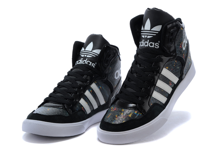 adidas阿迪达斯2015新款三叶草 范冰冰潮流阿迪高帮情侣男鞋女鞋复古