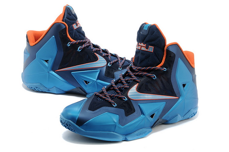 耐克/nike lebron xi xdr詹姆斯11代篮球鞋全明星夜光650884-400(月