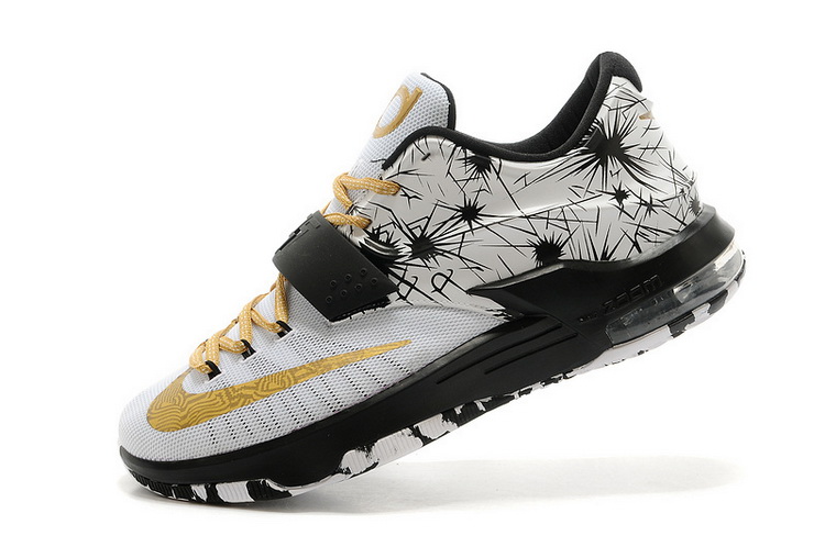 耐克nike kd7 杜兰特7代 男子篮球运动鞋(红宝蓝银 44)