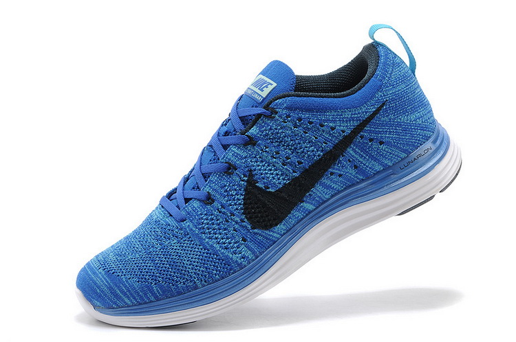 耐克nike8001登月5代编织透气时尚男女运动跑步鞋宝兰黑41