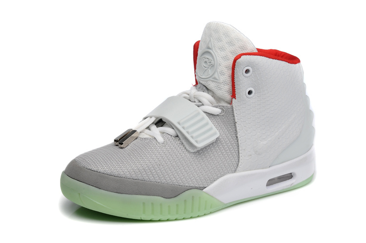 耐克nike 篮球鞋 air yeezy 2代 韦斯特 潮流夜光 运动鞋 男女鞋 休闲