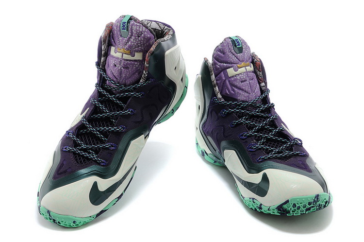 nike 耐克 nike lebron lbj 詹姆斯11代男子 气垫 篮球鞋 男鞋 (黑红