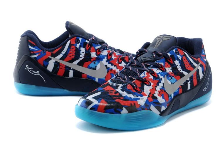 耐克新款nike kobe ix xdr 科比9代男子 篮球鞋(血液黑红 43)