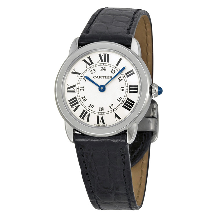 卡地亚 ronde solo系列 女士手表 w6700155