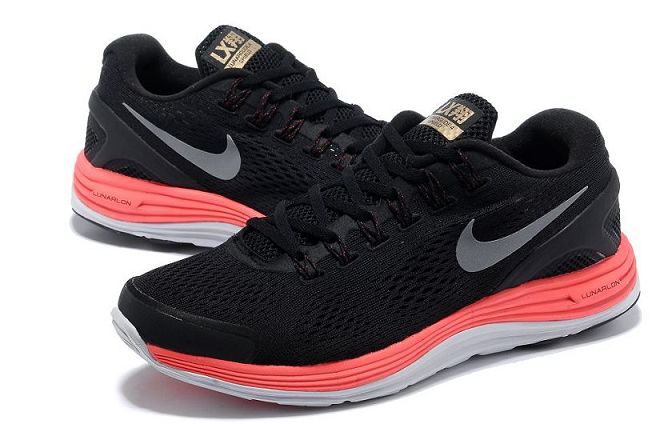 耐克nike 2015 登月4代网面 男鞋 旅游鞋运动鞋 休闲跑步鞋(黑莹光绿