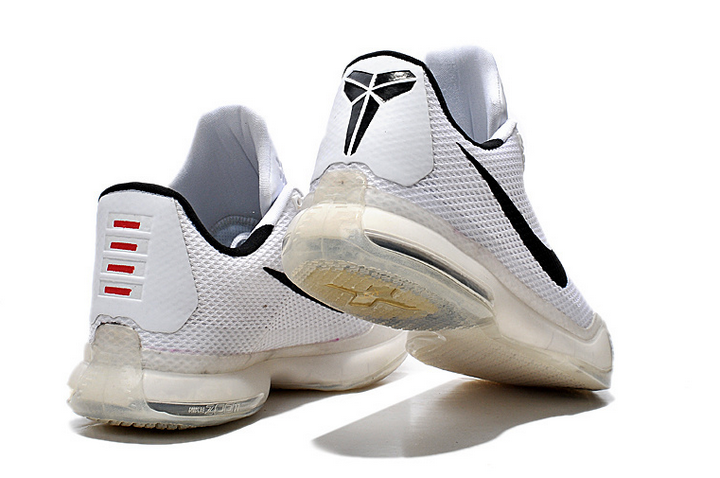 耐克科比篮球鞋10代 kobe10低帮气垫男鞋 全明星战靴(黑灰红 41)