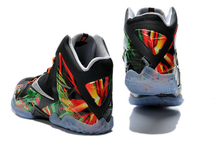 专柜* 耐克nike lebron 11 asg詹姆斯11代全明星夜光篮球鞋647780