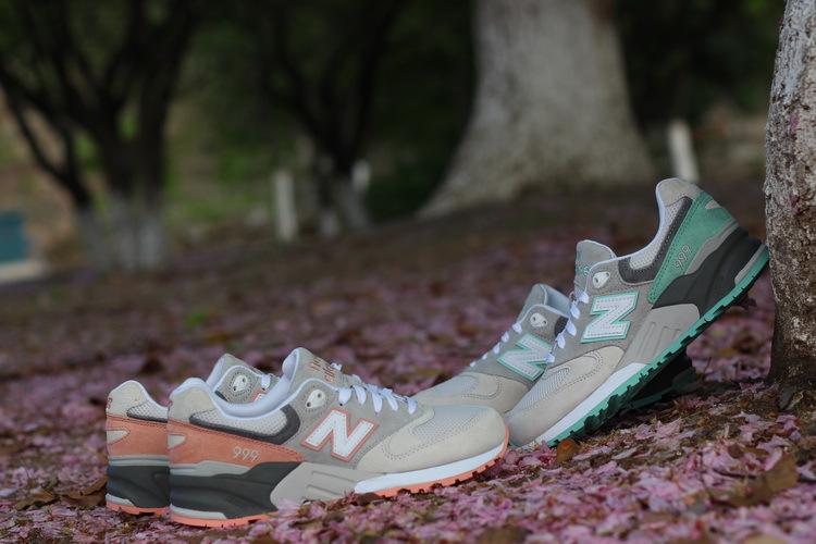 new balance/nb 新百伦 樱花999系列男鞋女鞋复古鞋跑步鞋休闲运动鞋