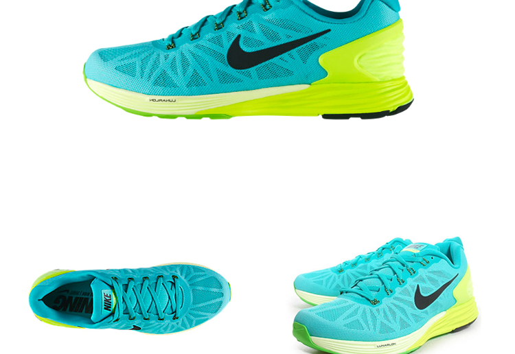 nike耐克男鞋 新款lunarlon登月6 运动鞋跑步鞋654433-300(683731-401