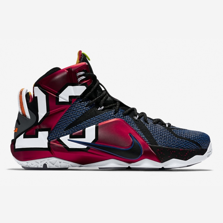 nike/耐克篮球鞋男 what the lebron 12 se lbj12鸳鸯运动鞋(802193