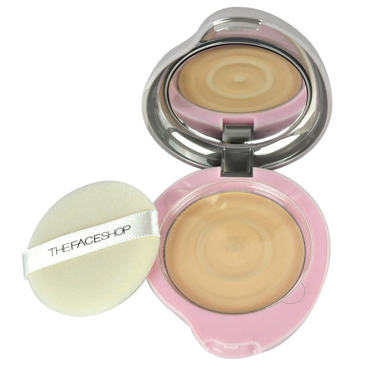 【商品名称】:the face shop/菲诗小铺 恒采清肌亚光粉饼21# 10.5g