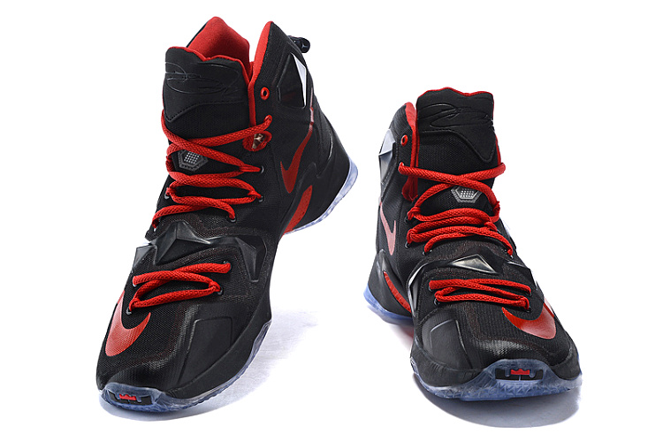 耐克/nike男鞋 詹姆斯13代全明星篮球鞋 高帮气垫战靴808709-500(紫