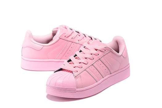 adidas originals 阿迪达斯 三叶草 2015纯色彩虹(骚粉 39)