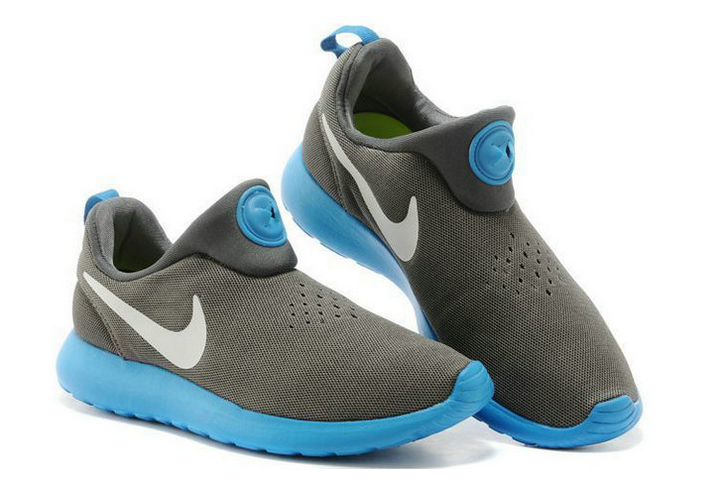 耐克nike rosherun slip on 男子一脚蹬 懒人轻便休闲潮流运动鞋(绿橘