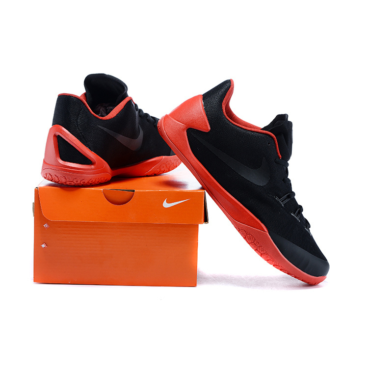 耐克nike男鞋 哈登1代篮球鞋 男士运动休闲鞋(黑红 45)