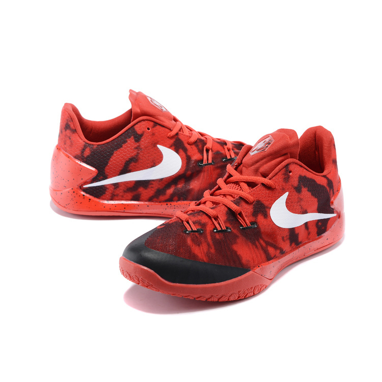 耐克nike男鞋 哈登1代篮球鞋 男士运动休闲鞋(黑红 45)