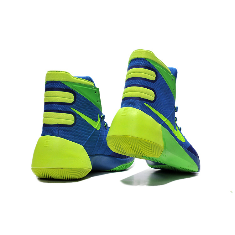 耐克nike hyperdunk 2015 乔治高帮男士运动篮球鞋 749562(宝兰荧 45)