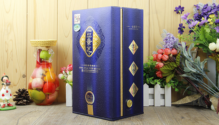 46度 一品景芝妙品 芝麻香型白酒 盒装500ml