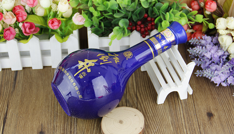 52度 扳倒井蓝花坛 浓香型白酒 礼盒装 500ml