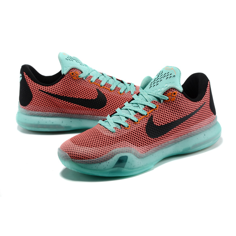 耐克nike科比10代篮球鞋kobe zk10全明星气垫男士低帮战靴(复活节 43)