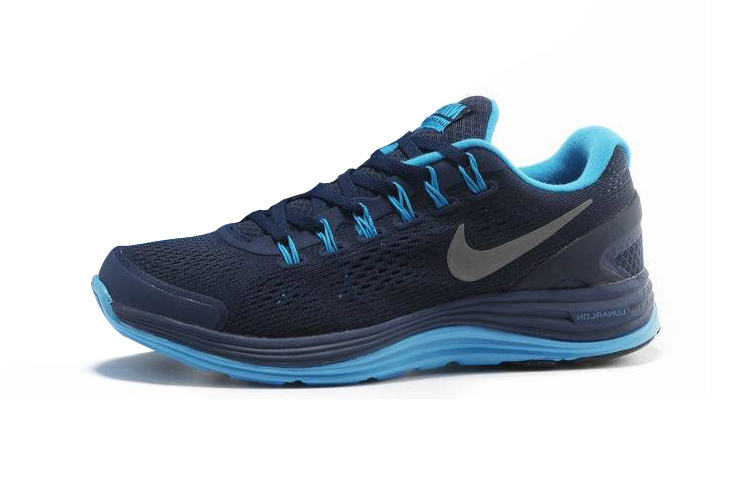 nike/耐克 男子 lunarlon缓震登月透气轻质跑步鞋524977-002(524977