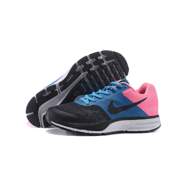 nike 耐克男鞋女鞋 运动鞋 跑步鞋 休闲鞋 登月30代(深蓝粉红 39)