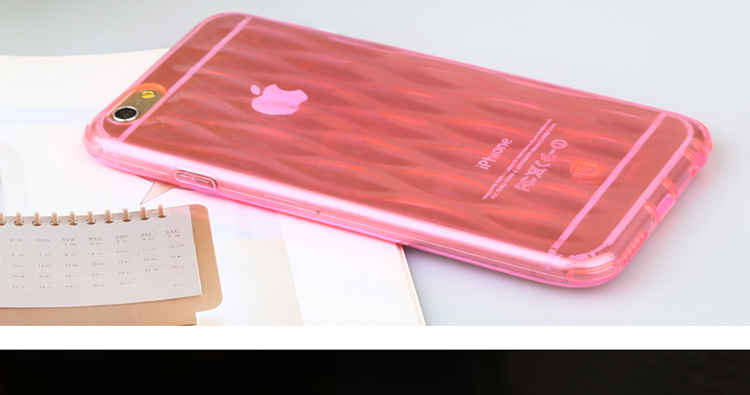 倍思apple iphone6 4.7寸安全气囊(透红)